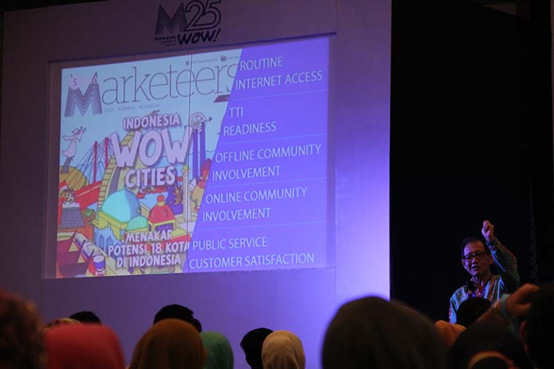 Indonesia Marketeers Festival 2015 mengangkat seputar Marketing 3.0 (Foto M Iqbal/SeputarAceh.com)