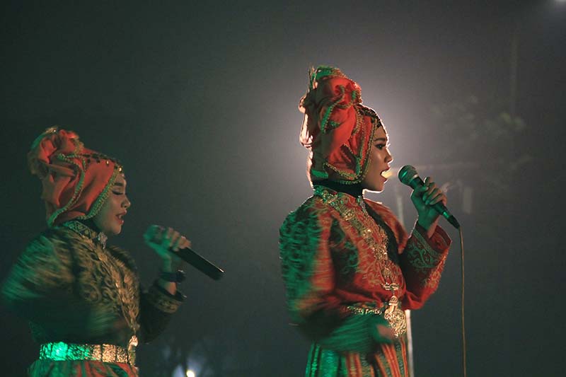 Penampilan Vocal Group Sabang acara Eksibisi Taman Sulthanah Safiatuddin, Banda Aceh (Foto M Iqbal/SeputarAceh.com)