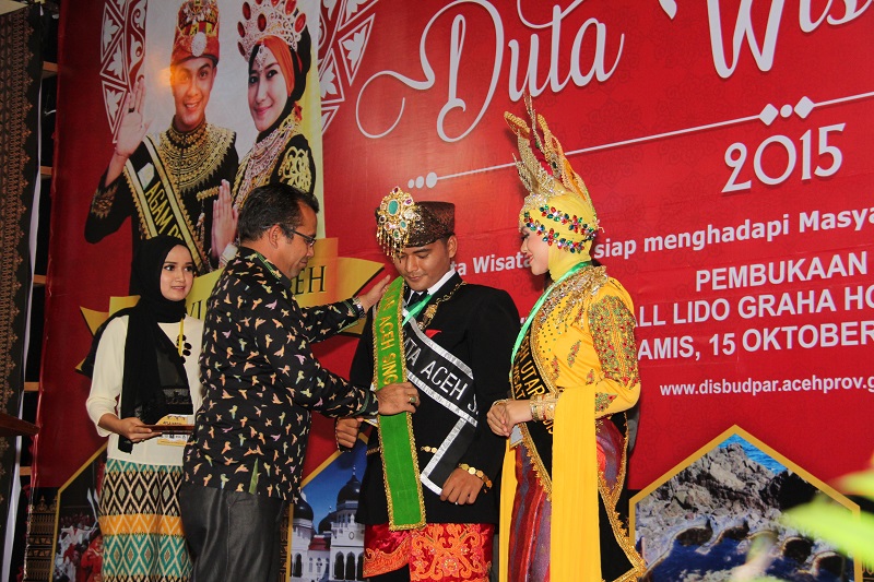 Pembukaan Duta Wisata Aceh 2014 di Lido Graha (Foto Wanda Haris Purnama))