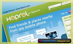 Situs web Koprol Yahoo.