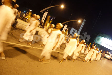 pawai obor idul adha di Banda Aceh pawai obor idul adha di Banda Aceh