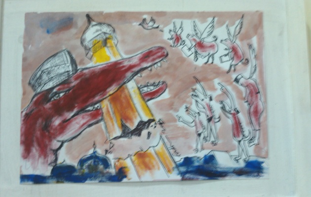 Salah satu karya tangan di Balee Seni-3 (Ist)