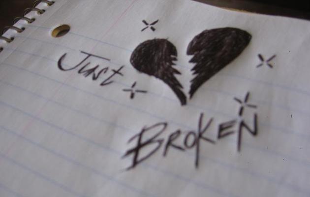 Ilustrasi patah hati 