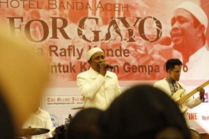 Konser ‘Charity For Gayo’ Hermes Hotel Kumpul Dana Rp20 Juta Lebih