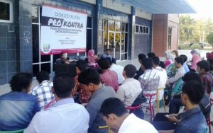 Diskusi Rutin Pro Kontra BEM Unsyiah (IST)