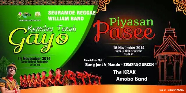 Kemilau Gayo dan Piasan Pasee TARASA (IST)