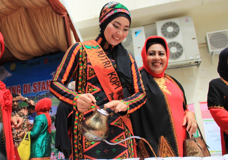 Putri Kopi Indonesia Aceh (Foto M Iqbal/SeputarAceh.com)