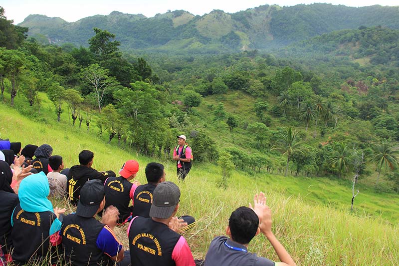 Panorama bukit yang berada di gampong Nusa, Lhoknga, Aceh Besar (Foto M Iqbal/SeputarAceh.com)