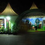 Stand Dinas Pertanian Tanaman Pangan Aceh menjual beberapa hasil pangan acara Pekan Daerah KTNA 2016 di pelataran Stadion Harapan Bangsa Lhong Raya, Banda Aceh (Foto M Iqbal/SeputarAceh.com)