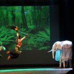 Aksi teatrikal memburu gajah putih Bener Meuriah (Foto M Iqbal/SeputarAceh.com)