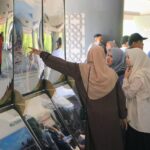 Suasana liburan lebaran Idulfitri 1447 H di Museum Tsunami Aceh, Selasa (24/3/2026)