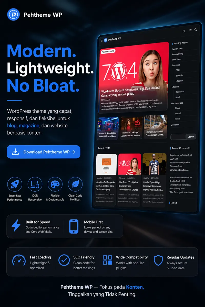 Pehtheme WP Tema WordPress Gratis